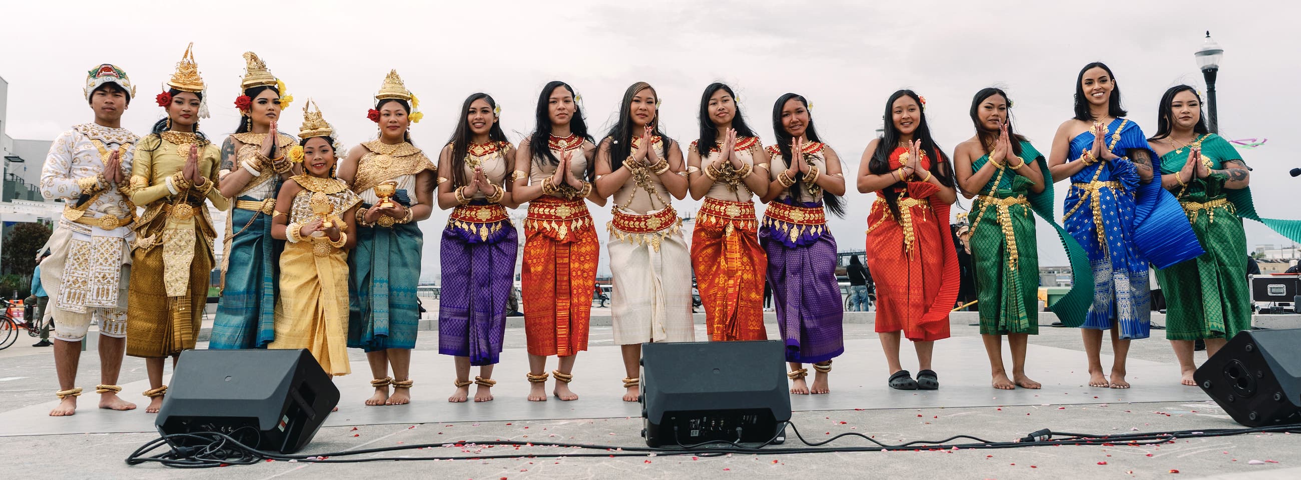 Oakland Khmer Angkor Dance Troupe performing at Rhythmix API Festival