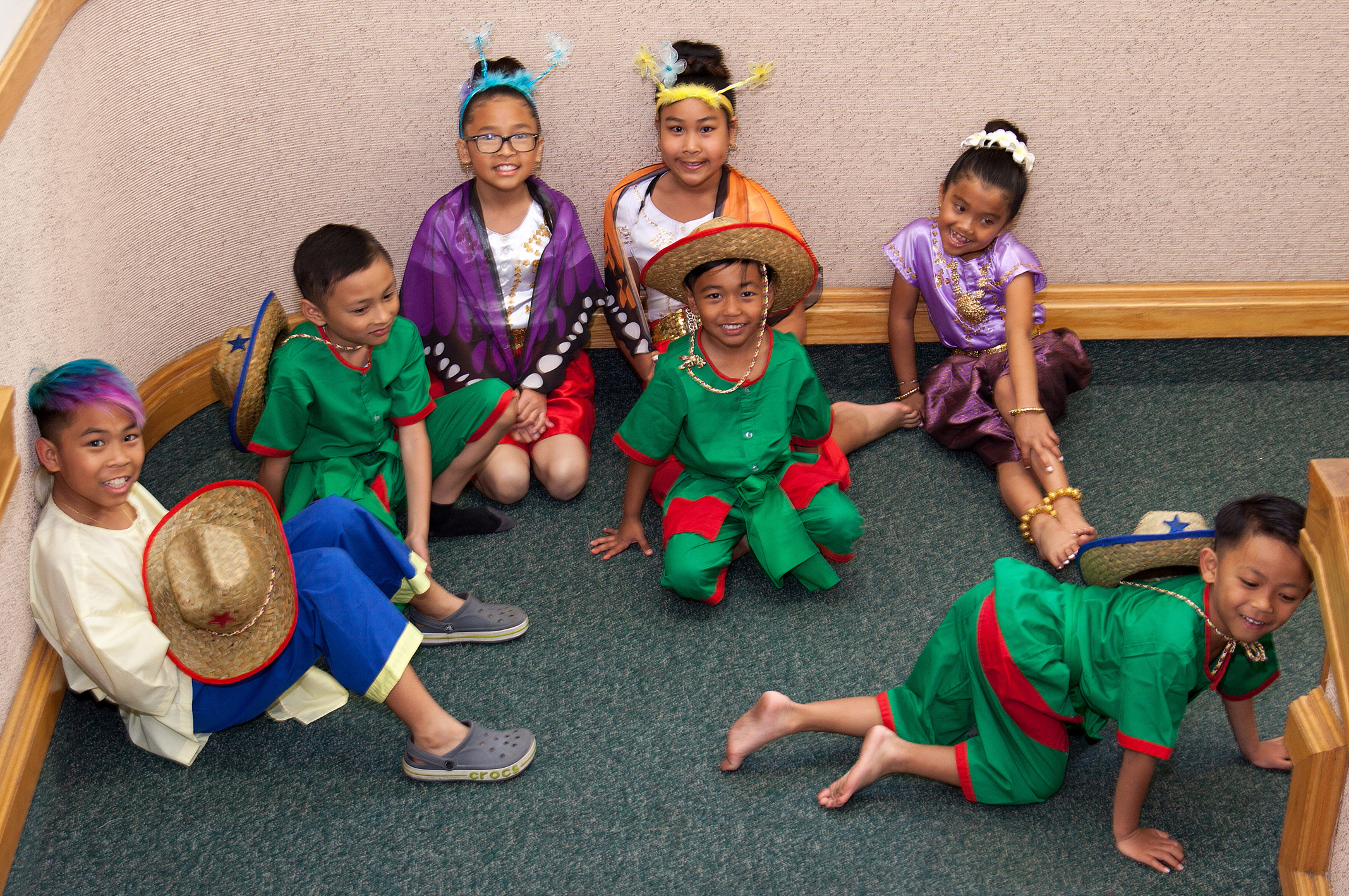 Grantors and dancers at a partnership event